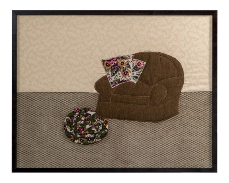 FABRIC TACTILE ART - CHAIR