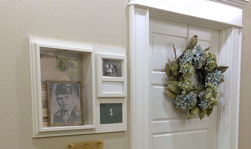 Memory Boxes help wayfinding and orientation in memory care