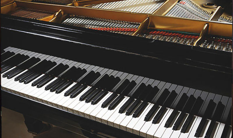 Piano music paired with an image of a piano, for example, can indicate dementia care resident is in the right place. 